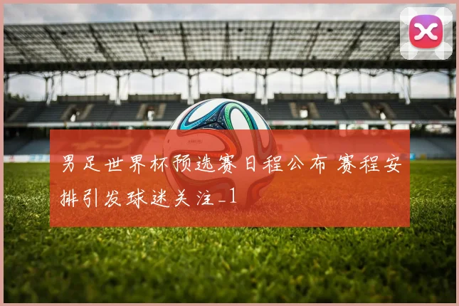 男足世界杯预选赛日程公布 赛程安排引发球迷关注_1
