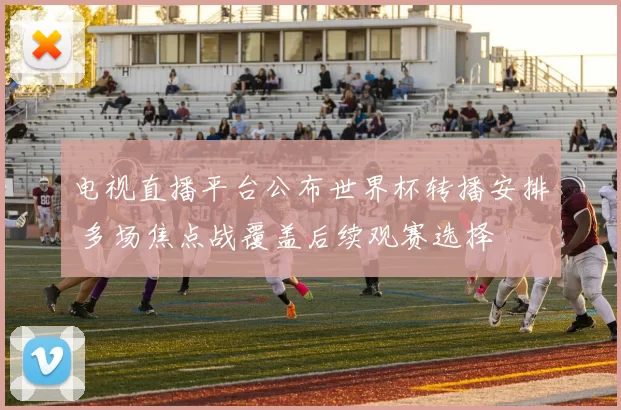 电视直播平台公布世界杯转播安排 多场焦点战覆盖后续观赛选择