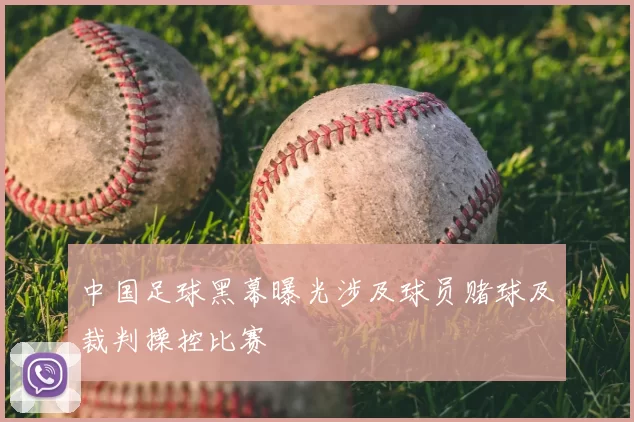 中国足球黑幕曝光涉及球员赌球及裁判操控比赛