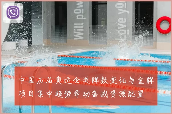 中国历届奥运会奖牌数变化与金牌项目集中趋势牵动备战资源配置